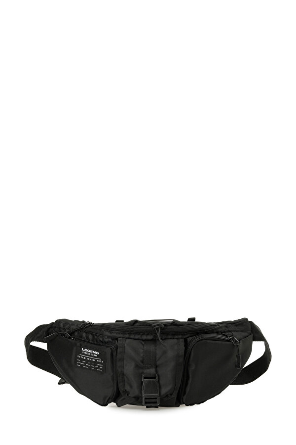 Lumberjack FUSION BODY 5FX Siyah Unisex Bel Çantası