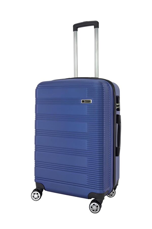 Louisiana Polo Orta Boy Valiz 4x2 Teker Mavi 1451