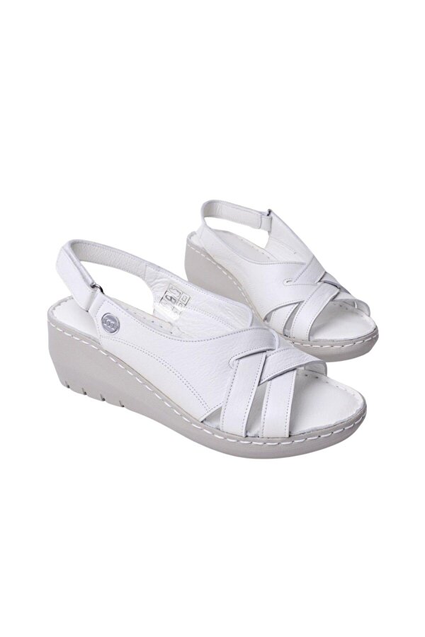 Mammamia D25Ys-2510 Kadın Deri Sandalet