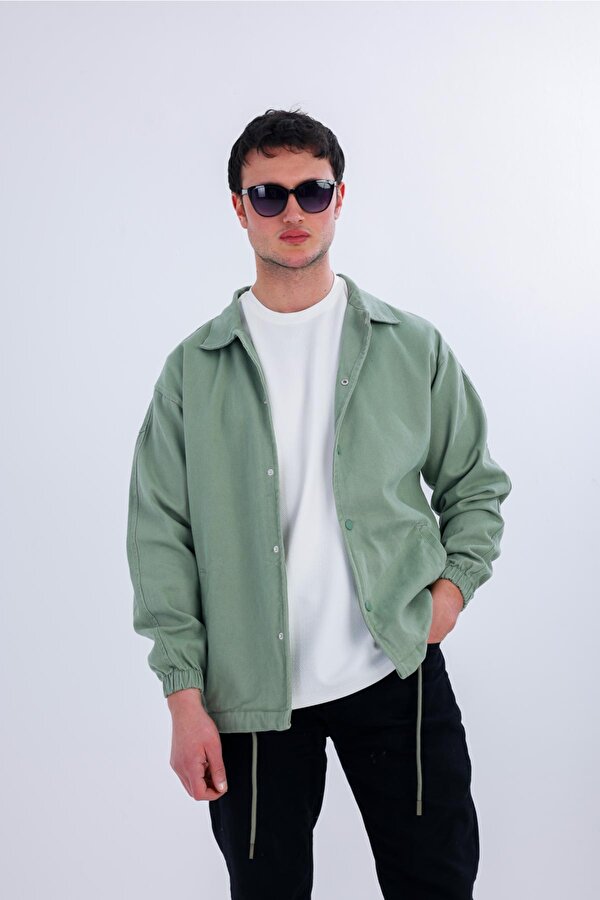 DECAS NIVEUS Kot Ceket - Açık Yeşil