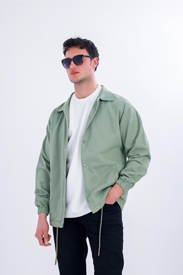 DECAS NIVEUS Kot Ceket - Açık Yeşil