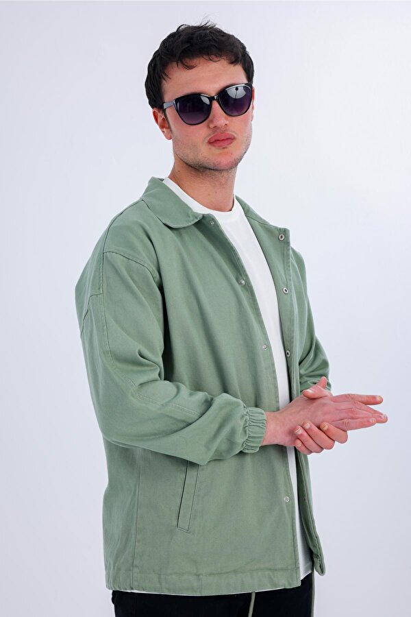 DECAS NIVEUS Kot Ceket - Açık Yeşil