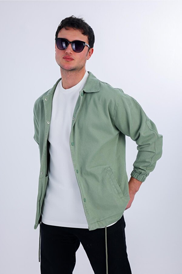 DECAS NIVEUS Kot Ceket - Açık Yeşil