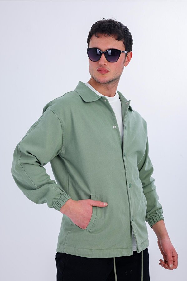 DECAS NIVEUS Kot Ceket - Açık Yeşil