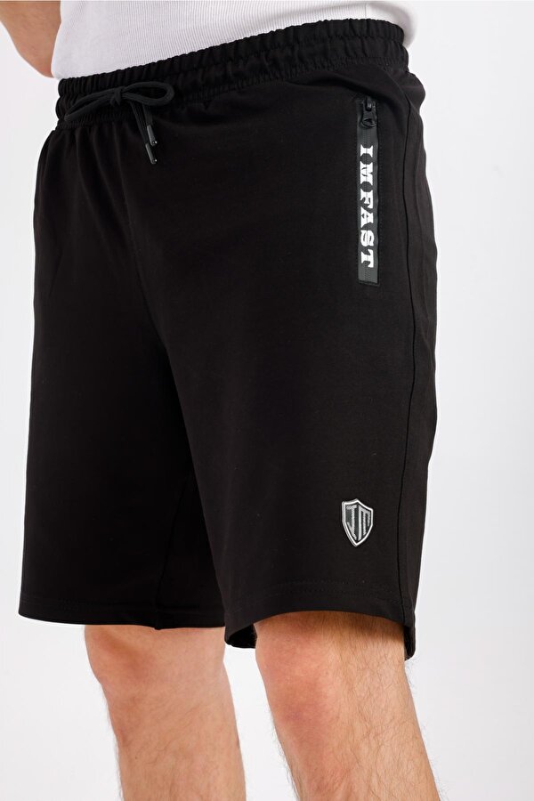 DECAS NEXIS Cepli Şort - Siyah