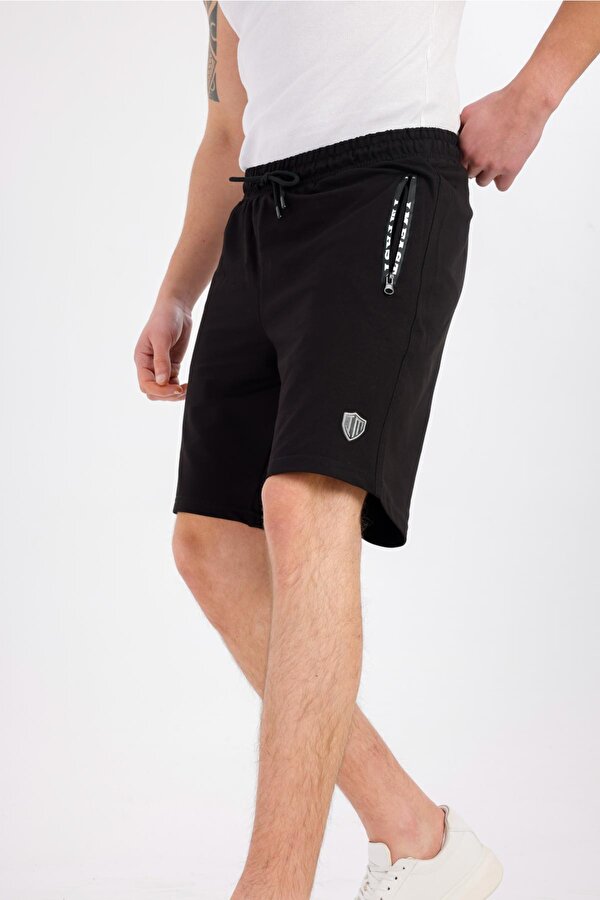 DECAS NEXIS Cepli Şort - Siyah