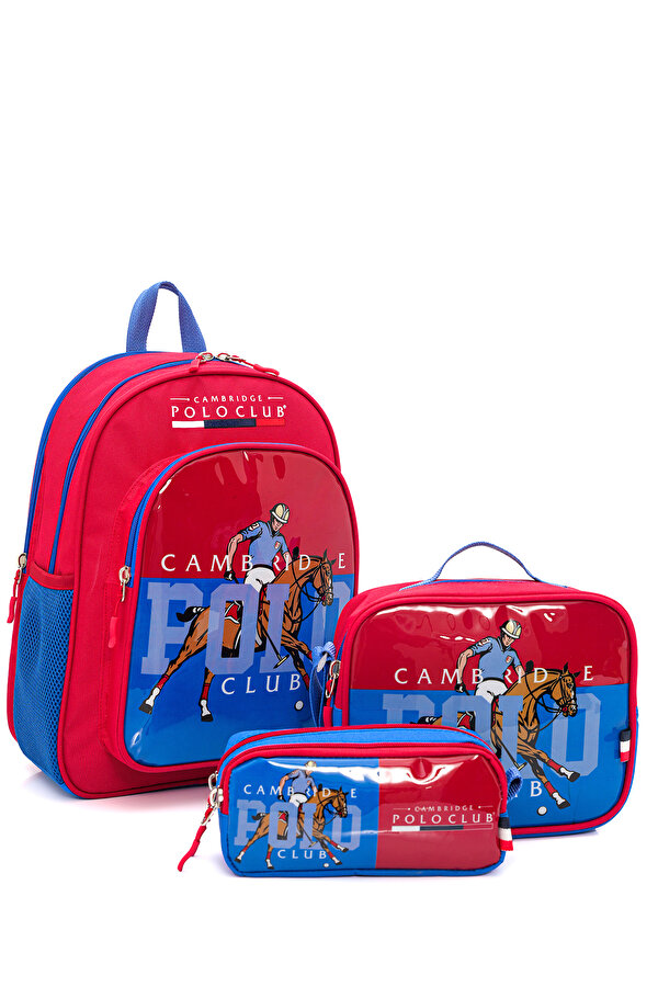 Cambridge Polo Club Riders Edition 3'lü Erkek İlkokul Çanta Seti