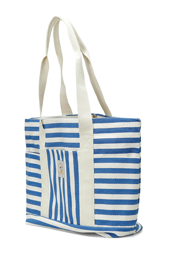 Butigo CIZGI PLJ 5FX Mavi Kadın Omuz Çantası