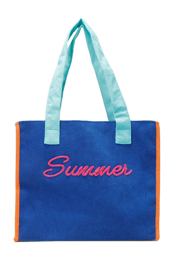 Butigo HAVLU  SUMMER PLJ 5FX Saks Kadın Plaj Çantası