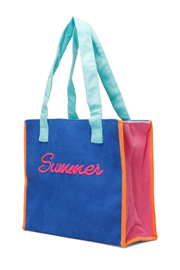 Butigo HAVLU  SUMMER PLJ 5FX Saks Kadın Plaj Çantası