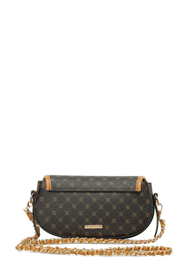 Butigo MNG GARNI KPK CPRZ 5FX KAHVE MULTI Kadın Çapraz Çanta