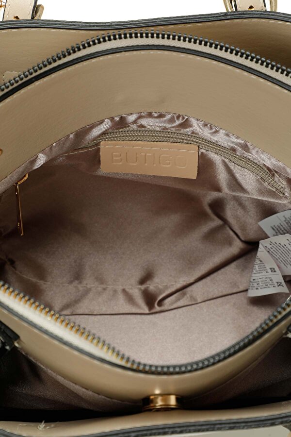 Butigo MNG MINI BOLMELI EL 5FX EKRU MULTI Kadın El Çantası