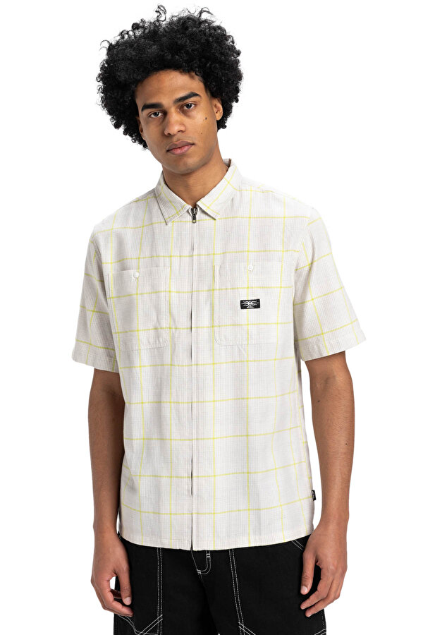 Quiksilver MERCURY SS SHIRT Beyaz Erkek Sweatshirt