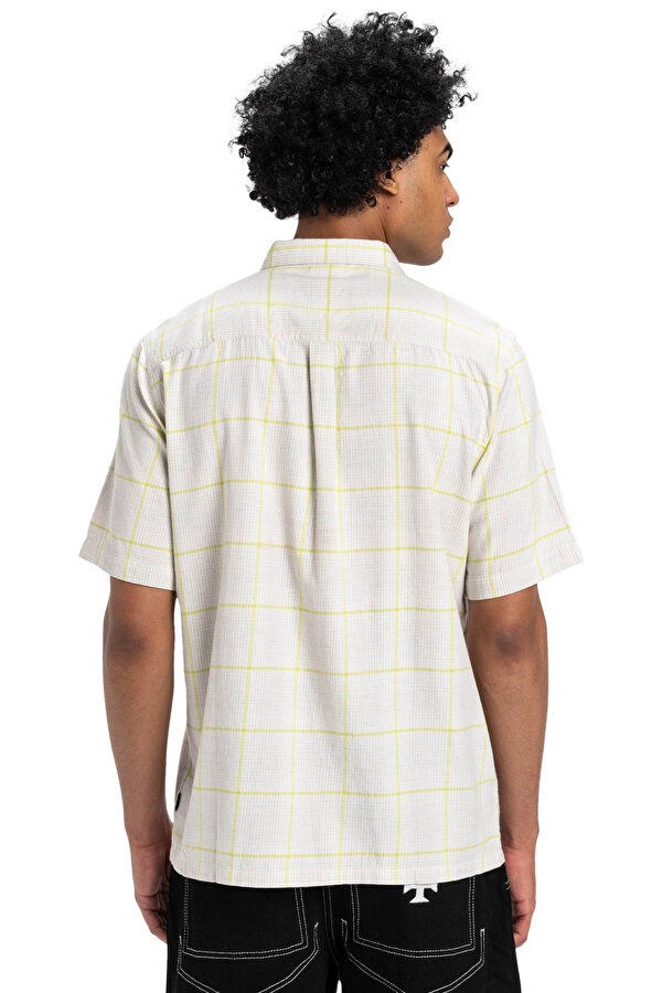 Quiksilver MERCURY SS SHIRT Beyaz Erkek Sweatshirt