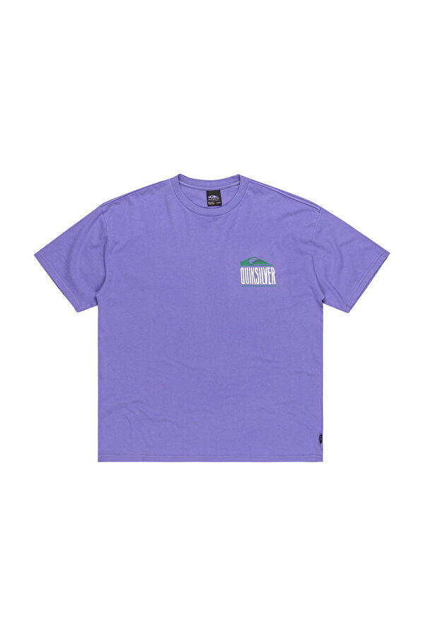 Quiksilver GH QS WORLD FORCE SS Lila Erkek Kısa Kol T-Shirt