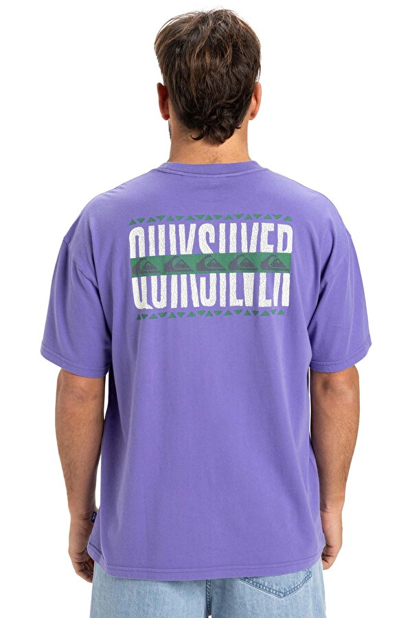 Quiksilver GH QS WORLD FORCE SS Lila Erkek Kısa Kol T-Shirt
