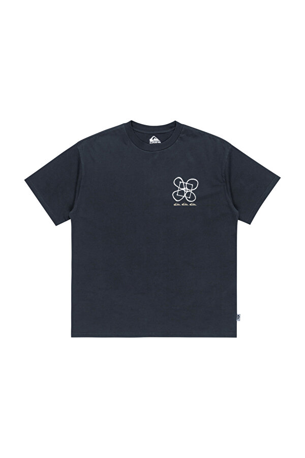 Quiksilver HW OUTSIDE INSIDE SS Siyah Erkek Kısa Kol T-Shirt