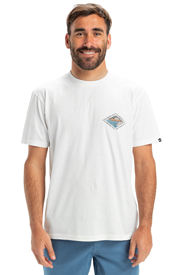 Quiksilver EVO FUTURE ISLANDS SS Beyaz Erkek Kısa Kol Gömlek
