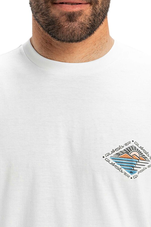 Quiksilver EVO FUTURE ISLANDS SS Beyaz Erkek Kısa Kol Gömlek