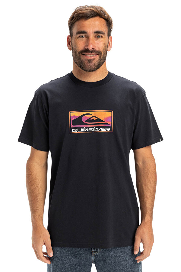 Quiksilver EV GRADIENT BOX SS Lacivert Erkek Kısa Kol Gömlek