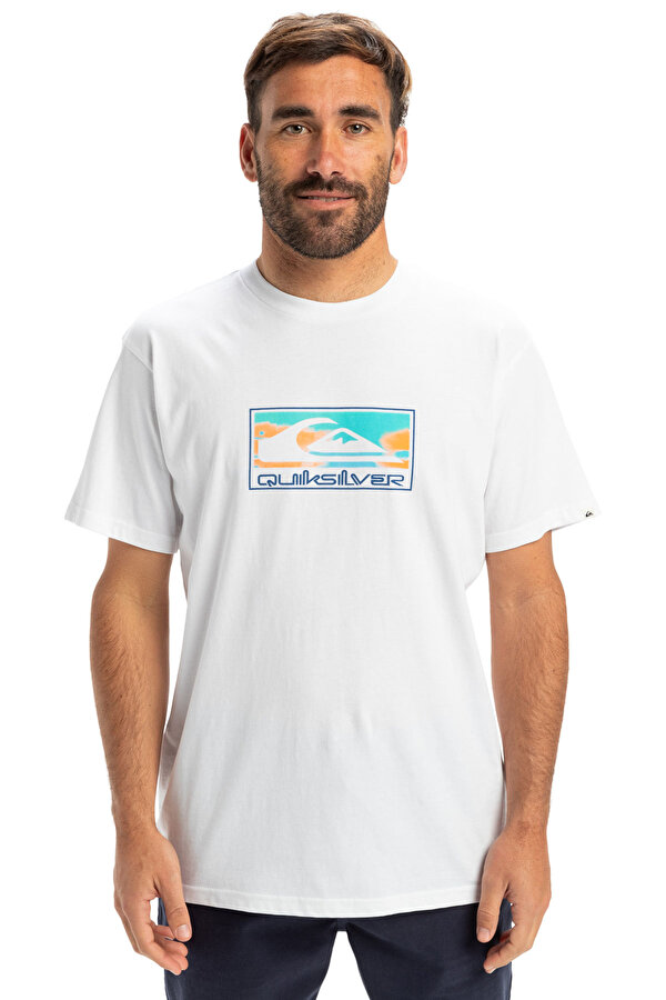 Quiksilver EV GRADIENT BOX SS Beyaz Erkek Kısa Kol Gömlek