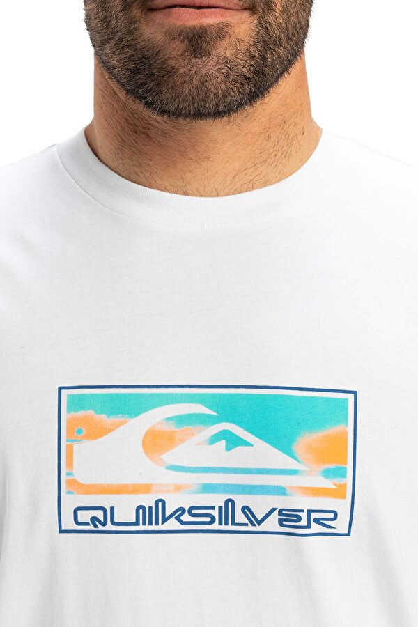 Quiksilver EV GRADIENT BOX SS Beyaz Erkek Kısa Kol Gömlek