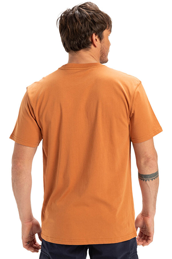 Quiksilver EV THREE SEAS SS Bakır Rengi Erkek Kısa Kol Gömlek