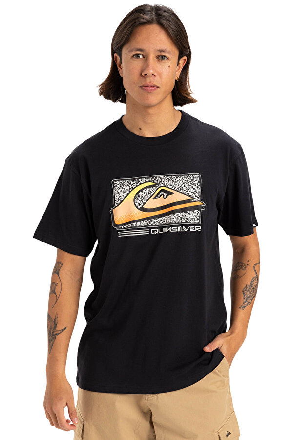 Quiksilver RETRO FADE SS Siyah Erkek Kısa Kol Gömlek