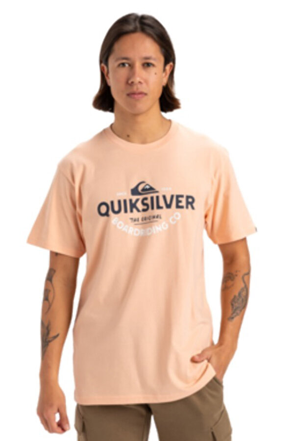 Quiksilver TYPED OUT SS Bakır Erkek Kısa Kol T-Shirt