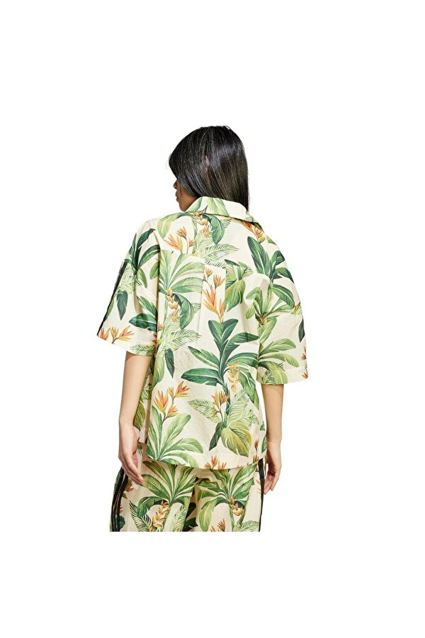 adidas Kadın  Beyaz  Ceket FARM PRM TOP JD6280