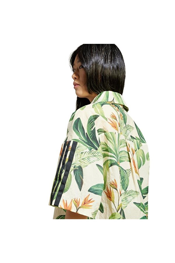 adidas Kadın  Beyaz  Ceket FARM PRM TOP JD6280