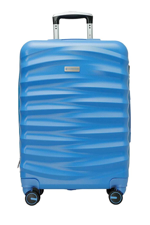 Lumberjack NEWYORK -B ABS 5FX Açık Mavi Unisex Büyük Boy Valiz