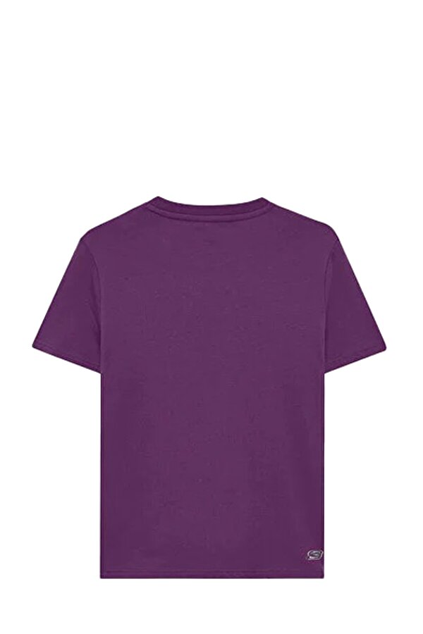 Skechers Graphic Tee Mor Kadın Kısa Kol T-Shirt