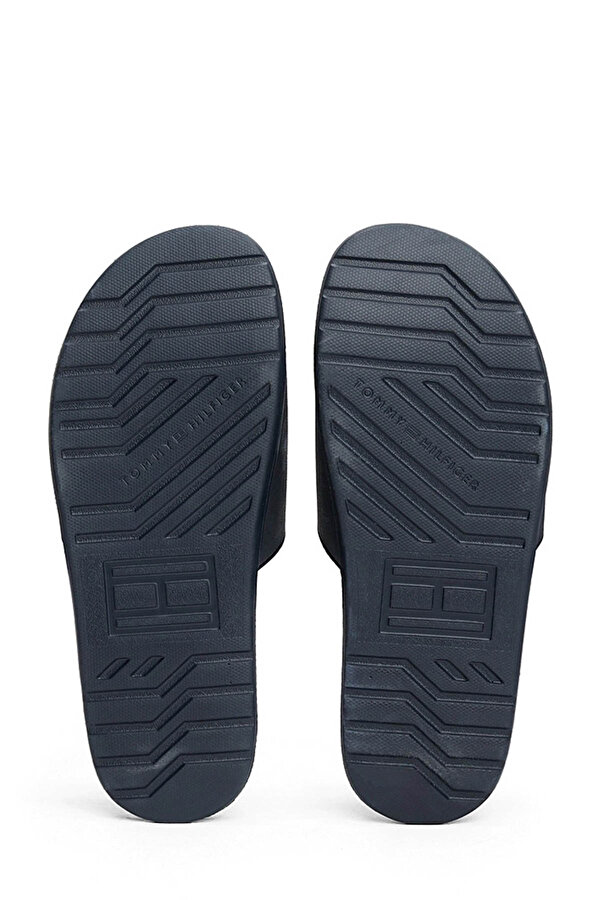 Tommy Hilfiger DUAL DENSITY HILFIGER POO Lacivert Erkek Terlik