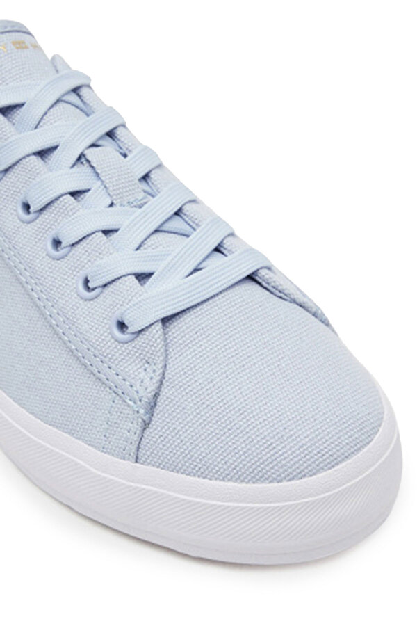 Tommy Hilfiger VULC CANVAS LACE UP SNEAK Mavi Kadın Sneaker