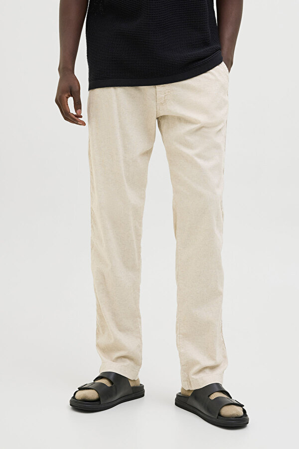 Jack & Jones JPSTKANE HYBRID BONDI JOG Bej Erkek Pantolon