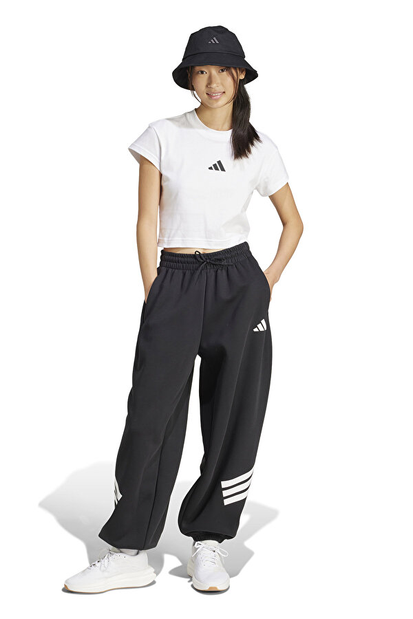adidas W FI SL BB TEE      WHITE Beyaz Kadın Kısa Kol T-Shirt