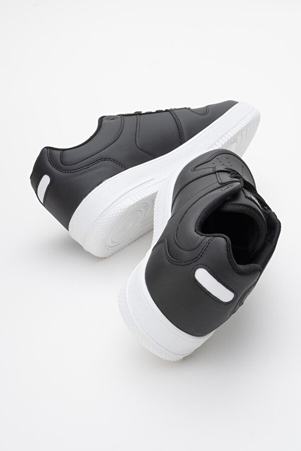 Ccway Bağcıklı Erkek Spor Ayakkabı BEYAZ SİYAH