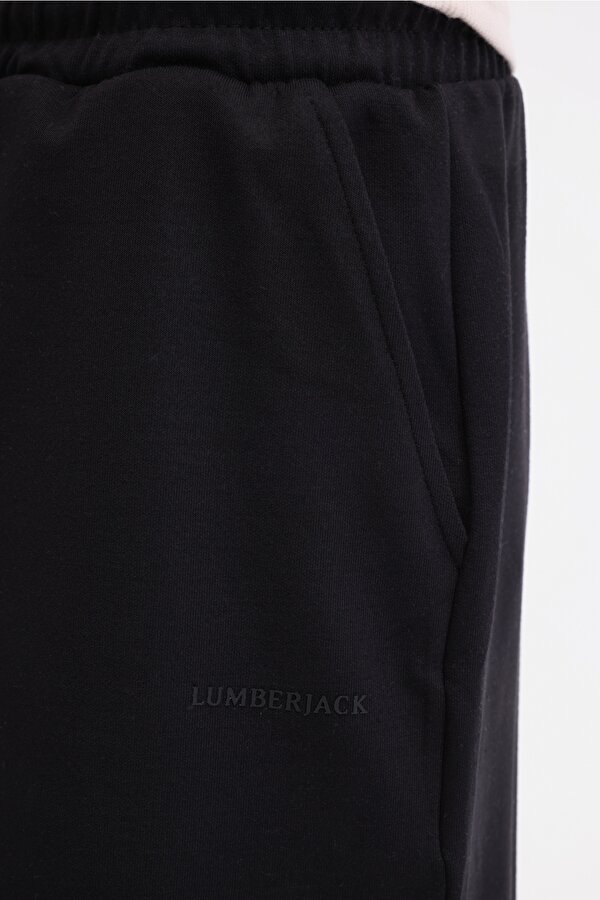 Lumberjack WL MODL 20KT79 5FX Siyah Kadın Şort