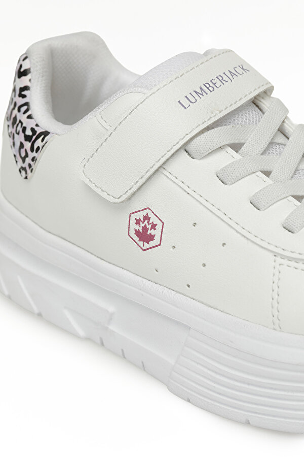 MILENA 5PR Beyaz Kız Çocuk Sneaker - Görsel 8