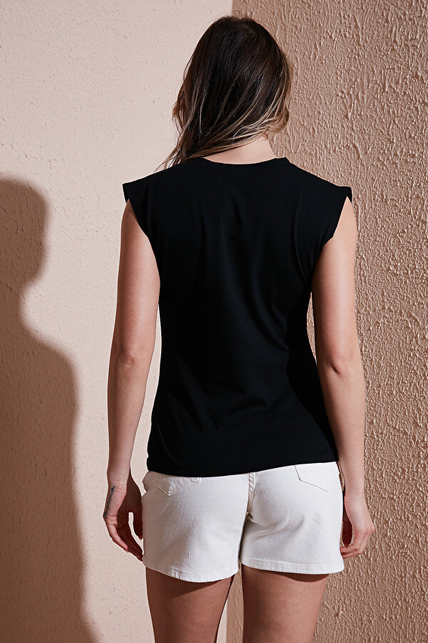 Fashion Friends Bayan Bluz 25Y0472K1 SİYAH