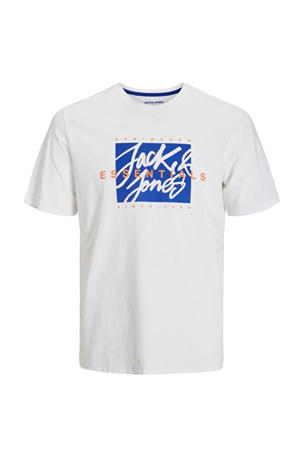 Jack & Jones 12268439 Jjcolton Tee Ss Crew Neck Ln Erkek T-Shirt