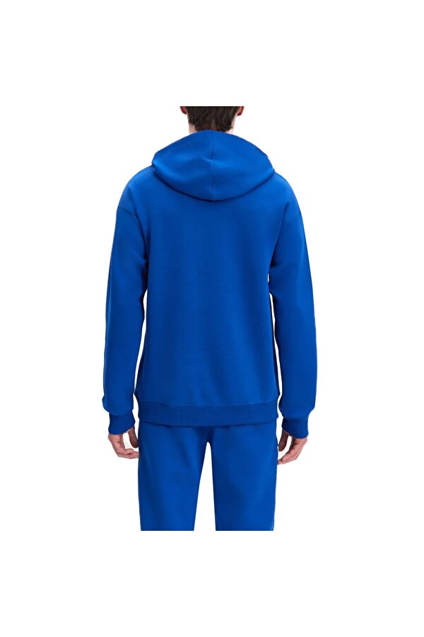Reebok Athlete Hoodie Синий 008 Мужчина Толстовка С Капюшоном