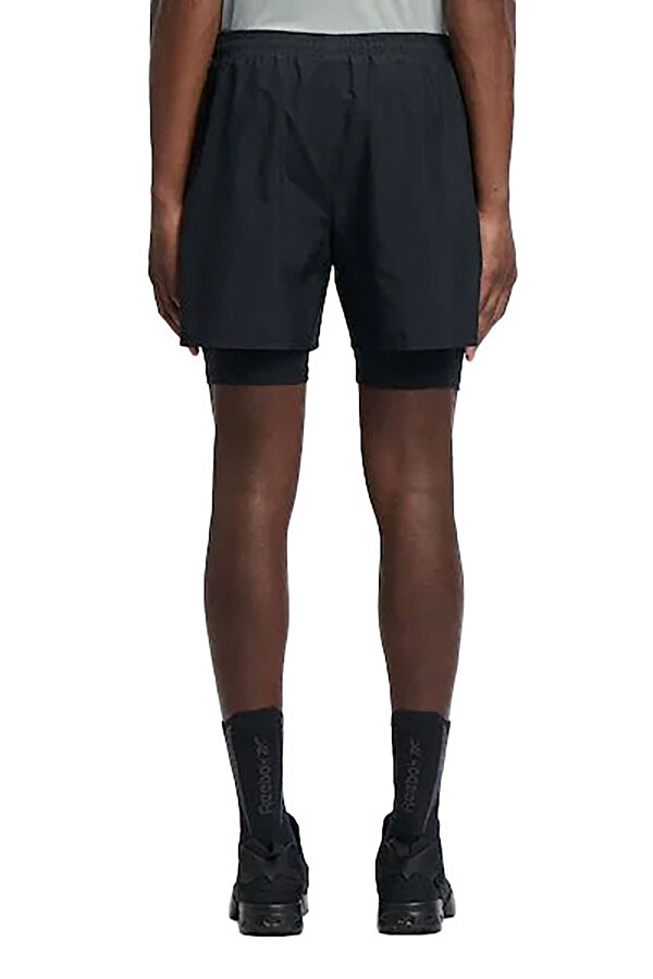Reebok Athlete Hype 2-In-1 Short Черный Мужчина Шорты