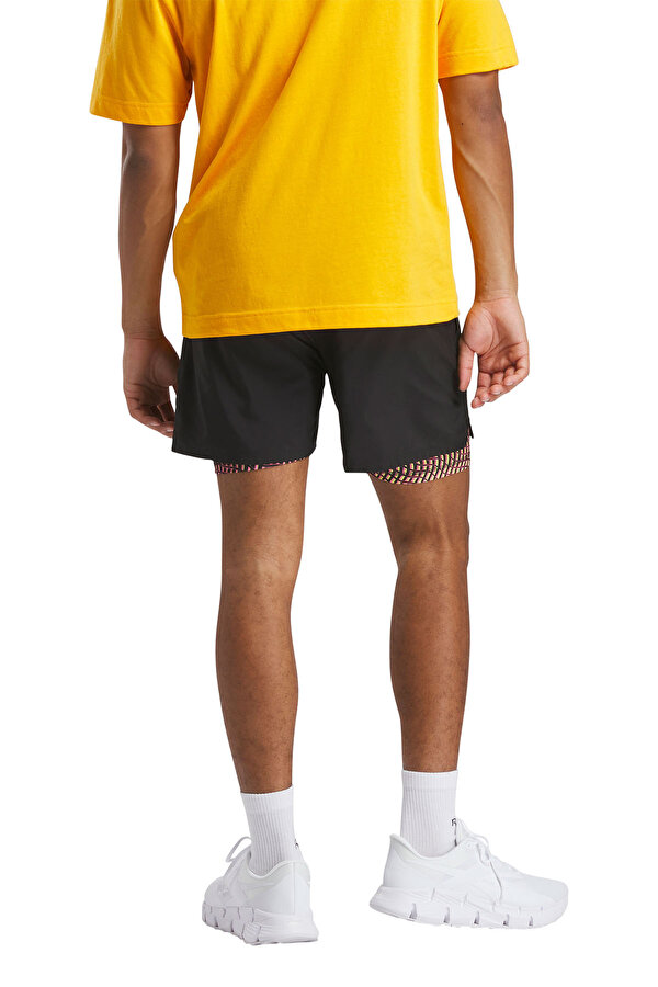 Reebok Athlete Hype 2-In-1 Short Черный Мужчина Шорты
