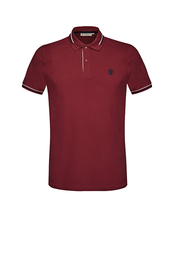 Lumberjack BURNS POLO SS RED Man Short Sleeve T-Shirt