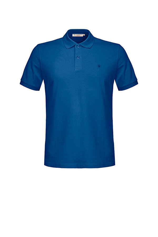 Lumberjack NEW POLO CLASSIC SS AIRFORCE BLUE Man Short Sleeve T-Shirt