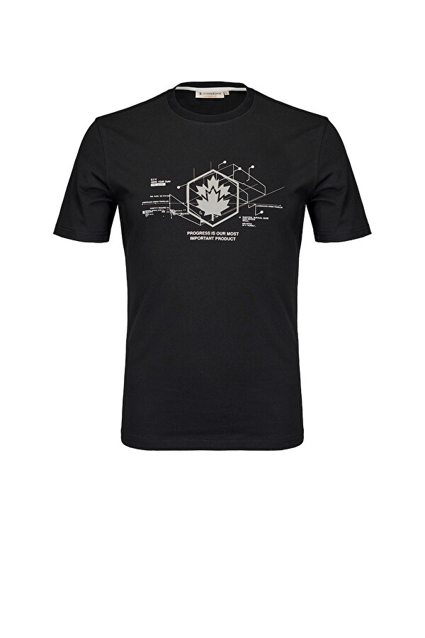 Lumberjack HANEY T-SHIRT 3D LOGO SS BLACK Man Sleeve T-Sh