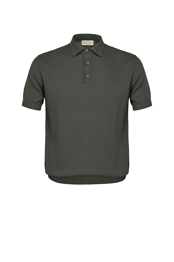 Lumberjack MARVIN KNITTED POLO SS JUNGLE GREEN Man 768