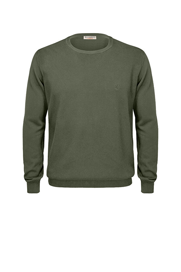Lumberjack GARDNER RICE SWEATER OVER ARMY GREEN Man 768